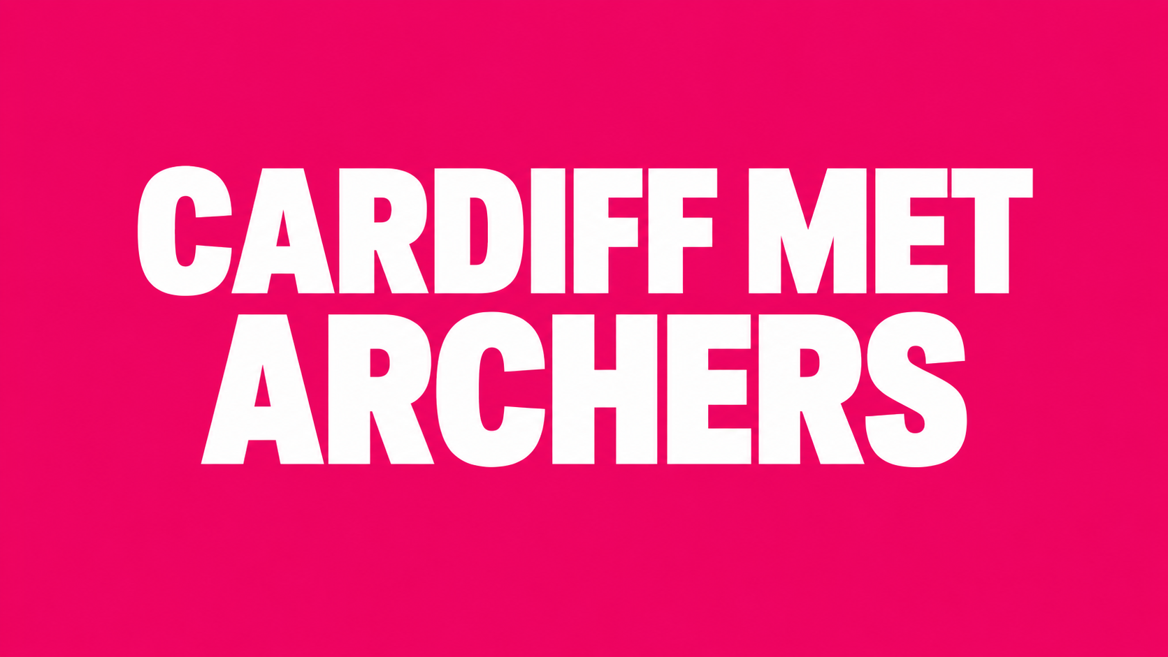 Cardiff Met Archers